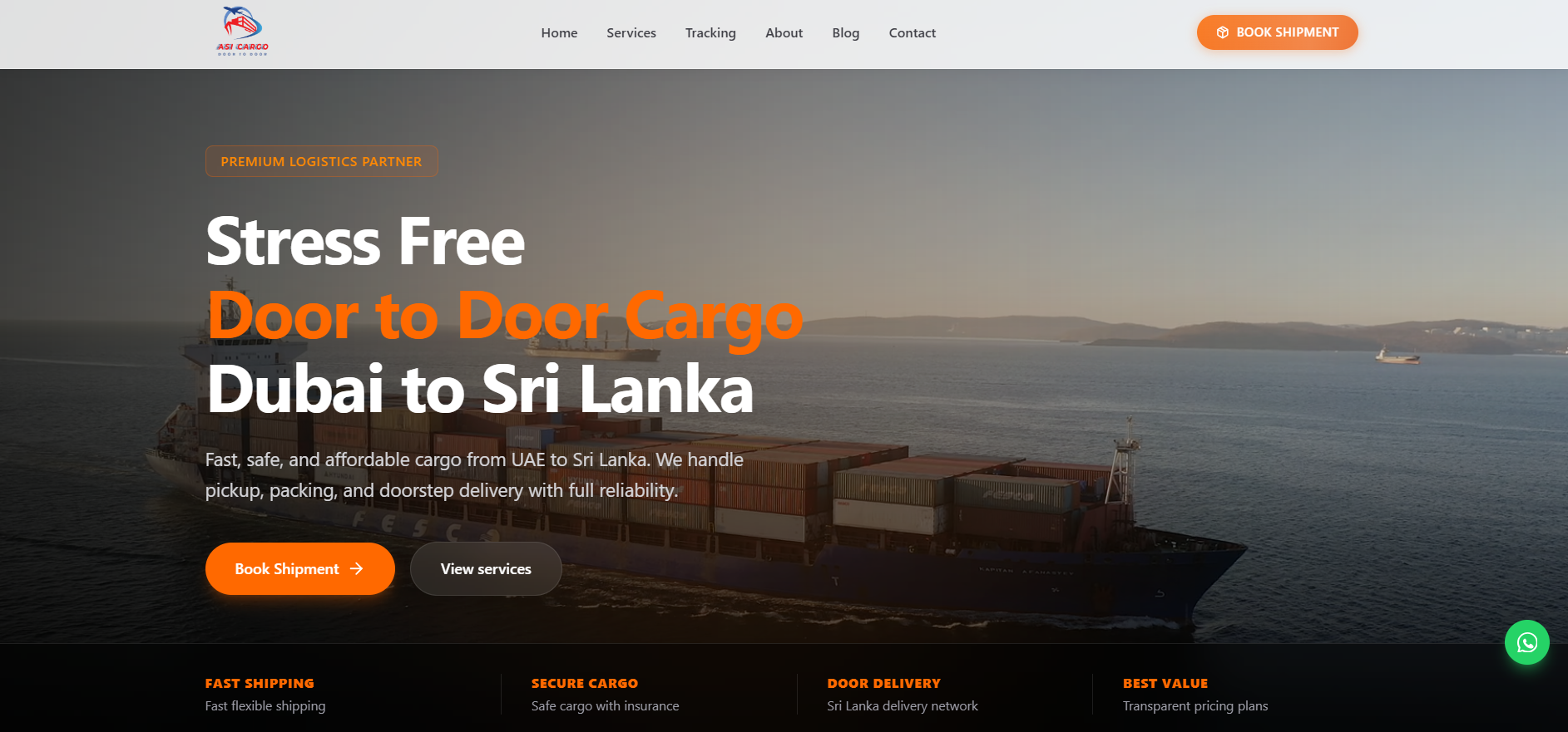 ASI Cargo – Cargo Website and Digital MarketingProject