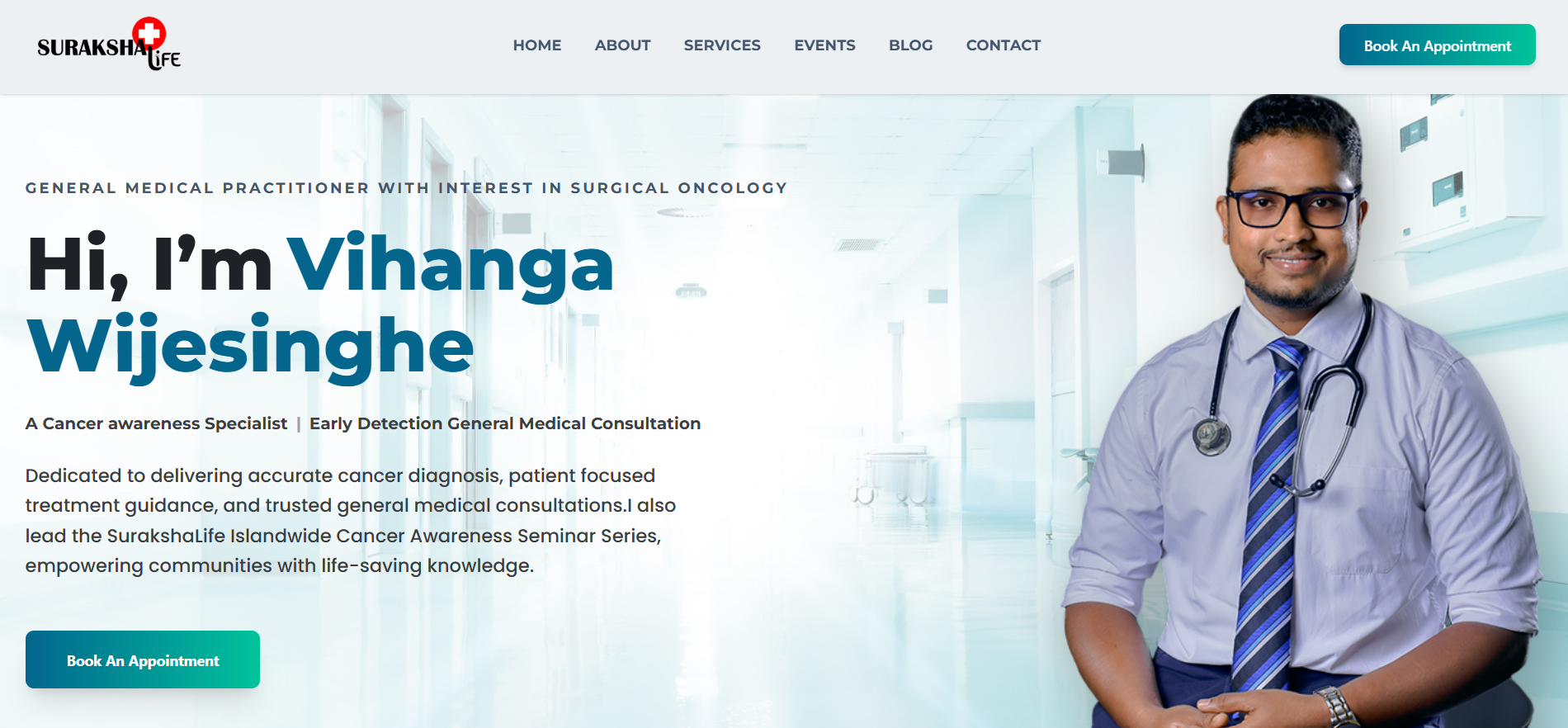 Suraksha Life – Healthcare Website and DigitalMarketing Project