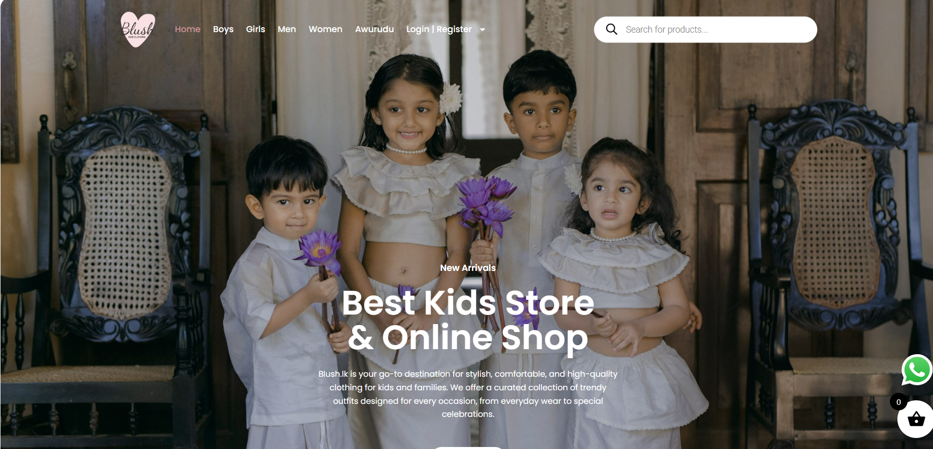 Blush – E-Commerce Website and Full DigitalMarketing Project